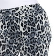 thumbnail image 5 of White Mark Women's Plus Size Animal Print Wide Leg Palazzo Pants, 5 of 5