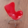 thumbnail image 4 of 1Pc Adorable Hedgehog Mini Chair Creative Lovely Small Animal Toy Plastic Hedgehog Seat (Red), 4 of 7