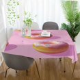 thumbnail image 3 of Yayeee Tablecloths 60" x 90" Rectangle Wrinkle Resistant Party Table Cover, Cartoon Doughnuts, 3 of 8