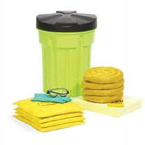 Spilltech Biohazard Spill Kit,23.1 gal.,Drum SPKHZ-30-HV