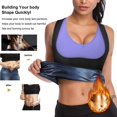 thumbnail image 5 of COMFREE Women Waist Trainer Cincher Corset Weight Loss Neoprene Sweat Sauna Suit Tank Top Body Shaper Vest Workout Compression Sport Girdle, 5 of 7