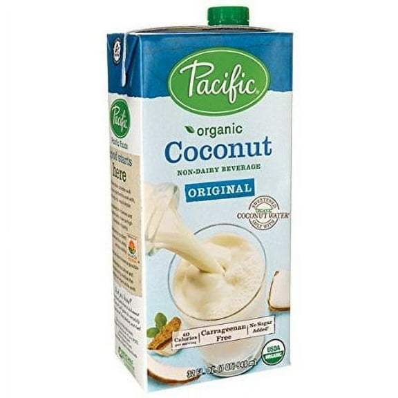 Pacific Foods Organic Original Coconut Milk, 32 oz - Case of 12