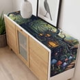 thumbnail image 4 of Mushroom Table Runner - 48 Inch Long, Kitchen Dining Table Runner Dresser Scarves, Dream Forest Wooden Cottage Floral Plant Farmhouse Decor for Coffee Tables Wedding Party Banquet, 4 of 8