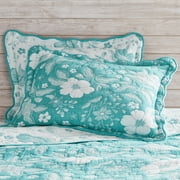 The Pioneer Woman Evie 2-Piece Matelassé Quilt Sham Set, Standard
