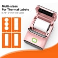 thumbnail image 6 of Rongta Mini Bluetooth Sticker Printer, Portable Thermal Label Maker for Kids DIY, Scrapbooking, Journaling, Photos & Study Notes – Pink, 6 of 10