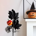 thumbnail image 4 of 1Pc Clearance Under $3 Artificial Pumpkin Pick Halloween Decor For Window, Plastic Scary Pumpkin Bouquet C (G), 4 of 5