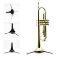 thumbnail image 1 of Trumpet Tripod Holder Stand Metal Leg Detachable Portable Foldable, 1 of 6