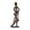 Style C, variant on JZROCKER African Women Figurine Exotic Resins Character Statue Retro Tribal Lady Sculpture Vintage Home Decors for Book Shelf