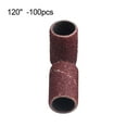 thumbnail image 3 of HEVIRGO 100 Pcs Sanding Band Drill File Machine Bits Grinding Ring Nail Art DIY Tool Set Sand, 3 of 8