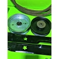 thumbnail image 6 of Deck Rebuild Kit for 46" Husqvarna Models RZ4623 RZ4621 RZ46i YTS4000 Z246 Includes 2 Spindles, 2 Spindle Pulleys, 2 Idler Pulleys, 2 Mulching Blades, and 1 Belt, 6 of 8