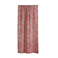 thumbnail image 2 of Levtex Home - Spruce Red - Window Panel with Rod Pocket - Two Curtain Panel 84 inch Length - Paisley - Red - 100% Cotton - Lined, 2 of 2