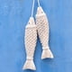thumbnail image 2 of Conjunto De 2x 2 Talladas A Mano En Madera Que Cuelga De La Pared De Peces Marinos Decoración Colgante, 2 of 9