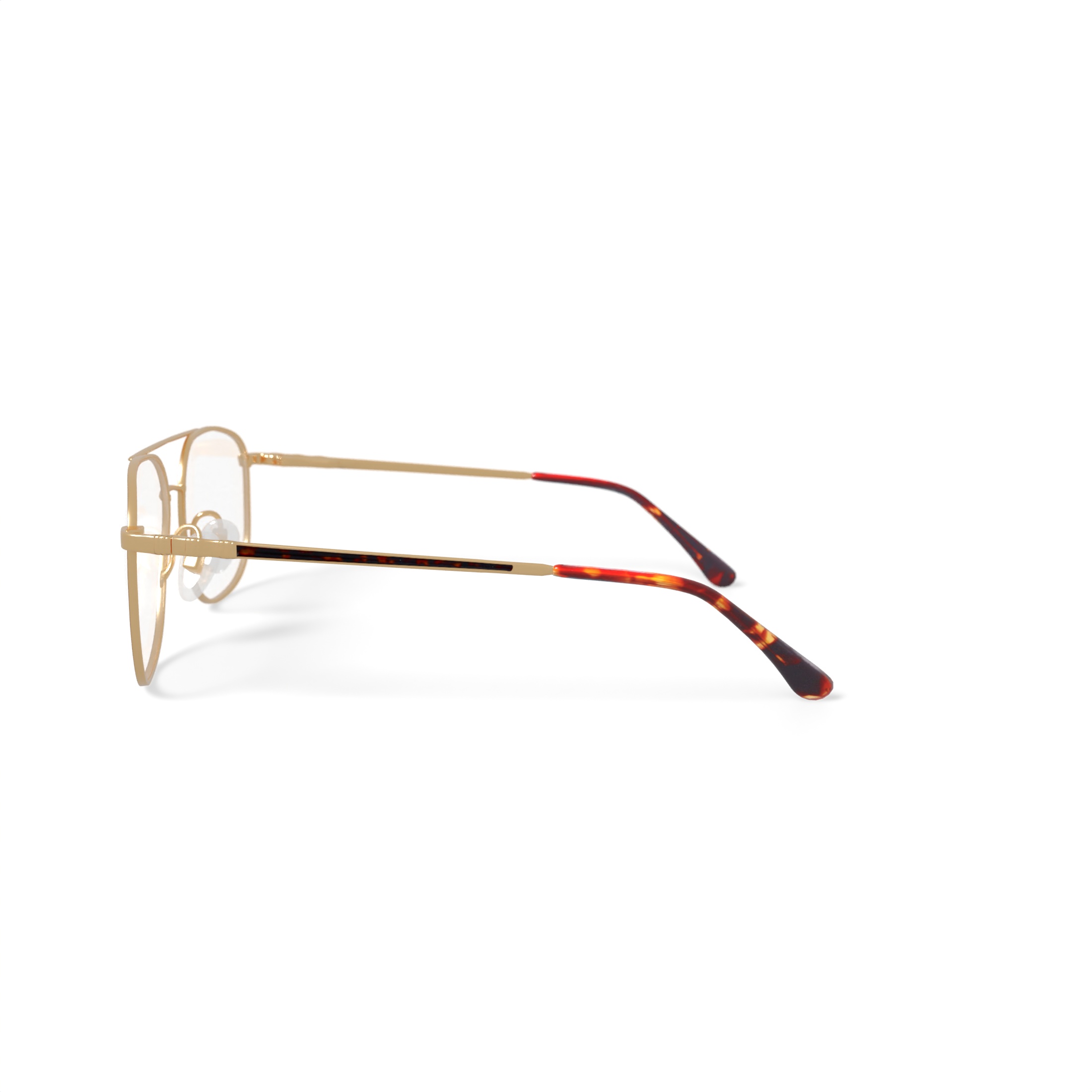 Stetson Men's ST143 Square Prescription Eyeglasses with Case, Tortoise