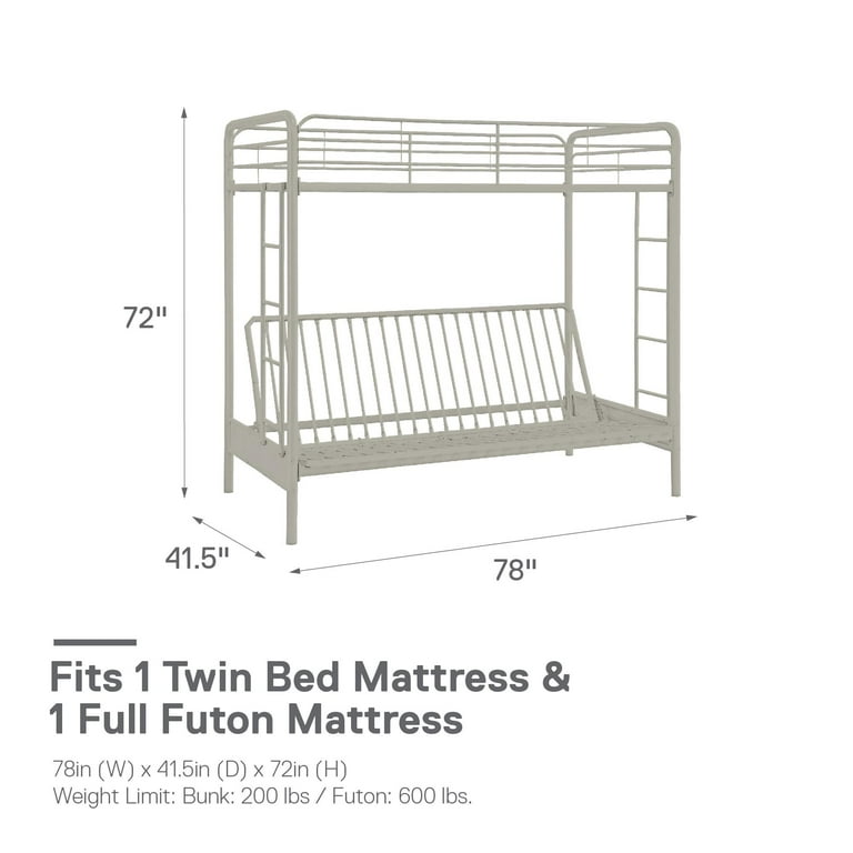 Futon Bunk Bed Assembly