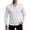 White, variant on Bxsruta Mens Long Sleeve Shirt Button Placket Chest Pocket Ribbed Cuffs Casual Work Golf Tops