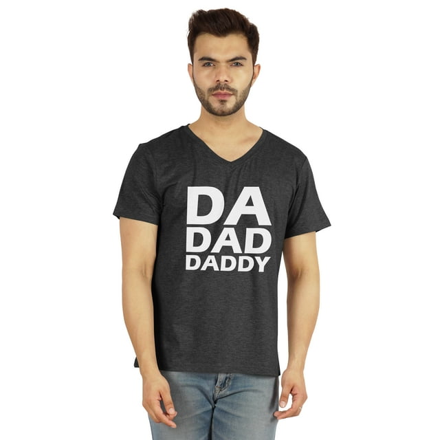 Inkmeso Mens Tshirt Da Dad Daddy€ Graphic Tshirt For Dad Gift Tee Shirt For First Time Daddy