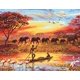 thumbnail image 1 of Kit de pintura acrílica Diy para decoración del hogar patrón de pintura acrílica 16x20 con marco ShuxiuWang 8390606645050, 1 of 1