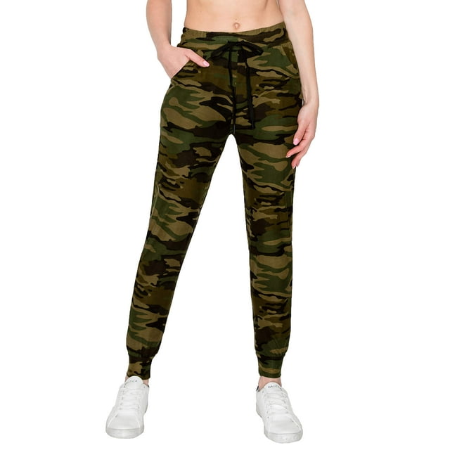 Pantalones deportivos ALWAYS para mujer, superligeros, ajustados, camuflados, talla M