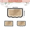thumbnail image 3 of Cute Printed Mat Bathroom Rugs Bath Mat Kitchen Rugs Non Absorbent Soft Flannel Shower Rug Machine Washable Entryway Decor Rug for Home Kitchen Bedroom Living Room Multiple Patterns, 3 of 4