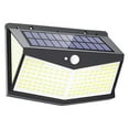 Solar Sensor Lamp New 212 Led 1 Sets Of 10H Long Lighting Four Sides