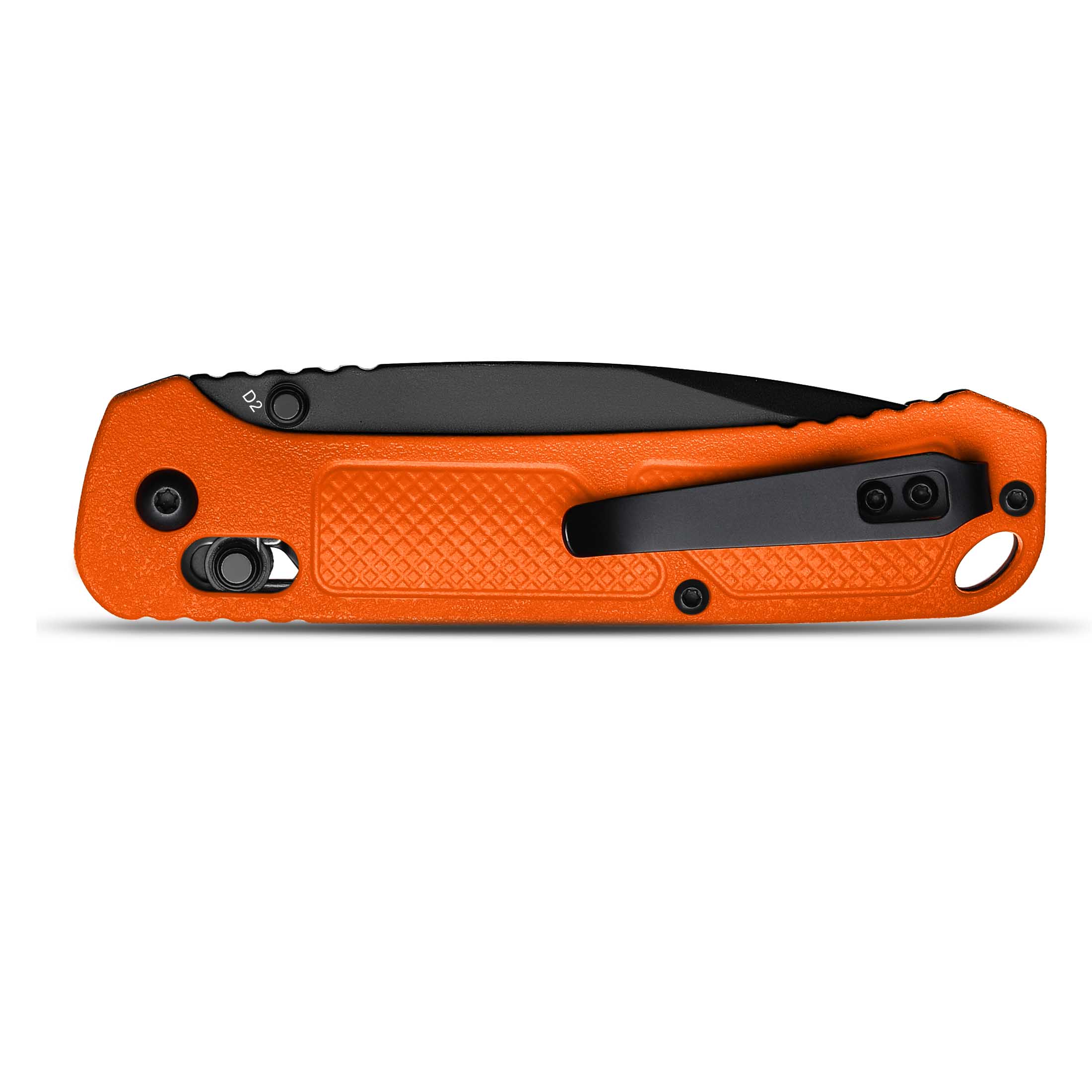 Ozark Trail 7.5 inch Slide Lock Folder Folding Knife with Ball Bearing 3.3 inch D2 Blade Belt Clip