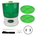 thumbnail image 2 of Mácina de Brotes de Soja Maceta de Plánntulas Verdes Sen Procesar para el Hogar Pulverizador de 360 ​​Grados Kit Auticú Maceta de Brotes de Soja Moncina de, 2 of 7