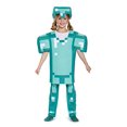 thumbnail image 3 of Disguise Armor Deluxe Minecraft Costume, Blue, Large (10-12) Costume, 3 of 5