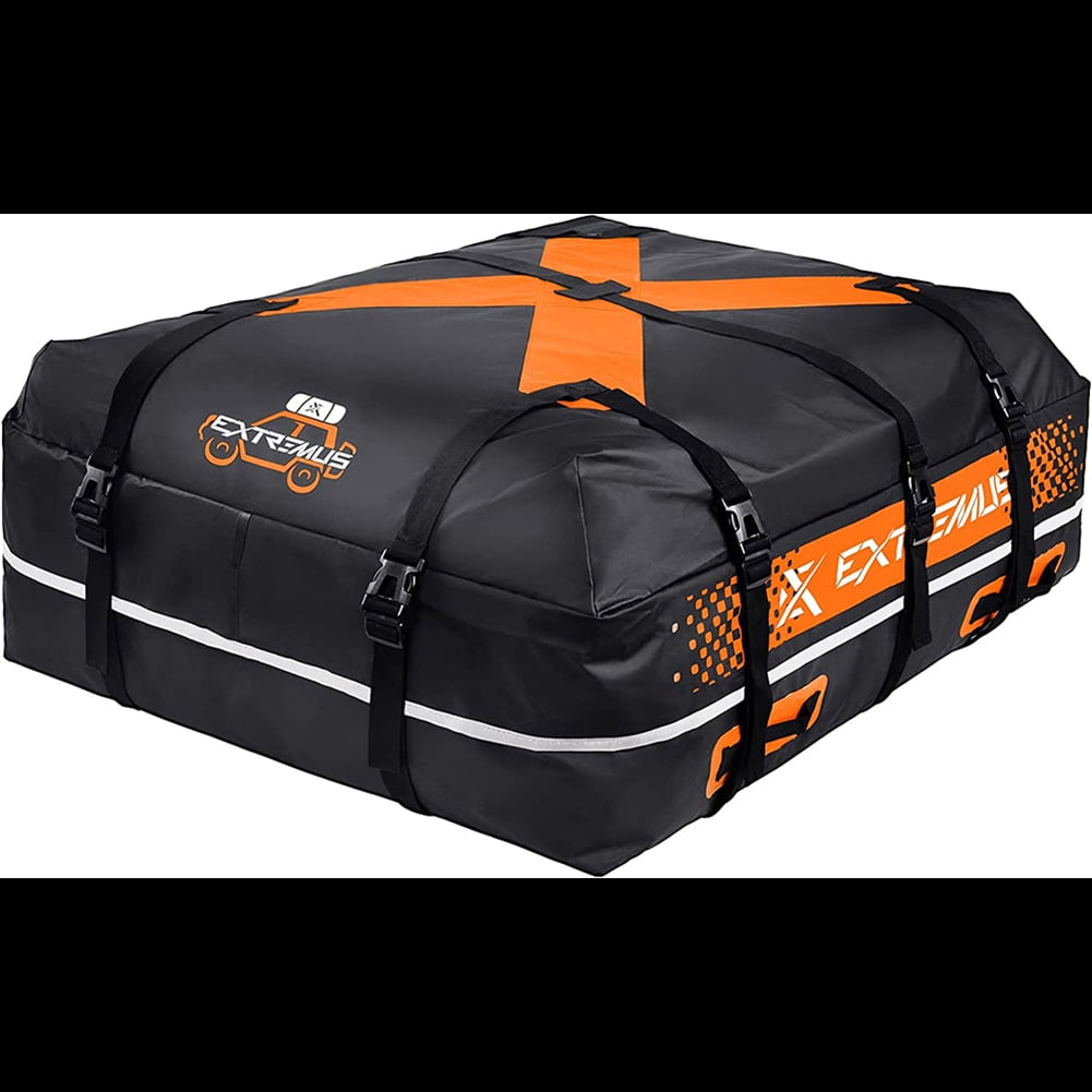 Explorationx Roof rack bag15 cu. ft., 100 waterproof, abrasion resistant 840D Pvc, high