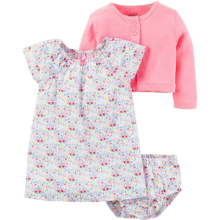 Child Of Mine Babygirl 3pc Flo Dress Set