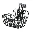 thumbnail image 1 of S SERENABLE Children Bicycle Basket Front Kids Bike Basket, Accessory, Waterproof, Metal Strong Load Bearing Repair Part, Easy to Install S Hook Mount, 1 of 9