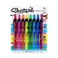 thumbnail image 1 of Sharpie Surligneurs Rétractables, Pointe Biseautée, Couleurs Assorties, 8 Unités, 1 of 4