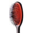 thumbnail image 1 of Small , Denman Nylon Bristle Grooming Brush , Hair Scalp Head - Pack of 2 w/ SLEEKSHOP Teasing Comb, 1 of 1