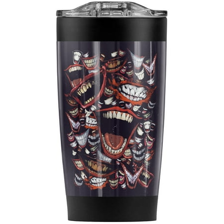 

Batman Famous Wretch Stainless Steel Tumbler 20 oz Coffee Travel Mug/Cup Vacuum Insulated & Double Wall with Leakproof Sliding Lid | Great for Hot Drinks and Cold Beverages