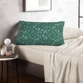 thumbnail image 6 of Honeii Green Christmas Decorative Throw Pillow Case - Elevate Your Couch, Sofa, or Bed with Stylish Home Decor, Perfect Gift Idea-16"x24", 6 of 6