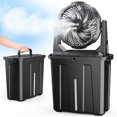 thumbnail image 1 of Ventilador nebulizador portátil Ausic de 11 pulgadas, cubo de 9 litros, batería de 20000 mAh, 1 of 7