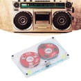 thumbnail image 3 of Cintas de Casete En, Atractivo Visual, Tiempo de Grabación de 46 Minutos, Cinta Férica Tipo I, Grabación de Música, Carcasa de PC, Rueda Galvanizada de Color Metálico,, 3 of 7