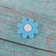 thumbnail image 3 of Amortiguador de vibraciones para raquetas de tenis con forma de flor, reductores de choque para raqueta de Squash Azul claro Zulema Amortiguadores para raquetas de tenis, 3 of 8