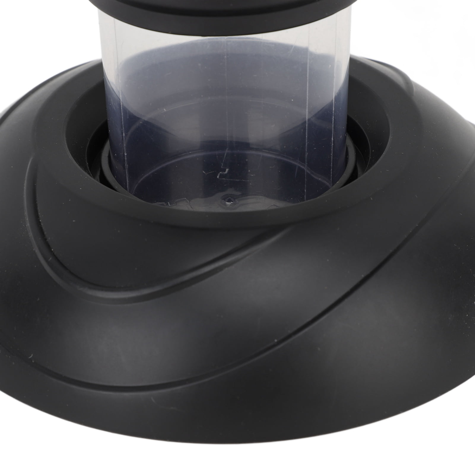 BIMZUC Desktop Range Hood 2 Speed Negative Ion USB Powered Portable Kitchen Exhaust Fan for Apartment 5V 8W, Black and Purple