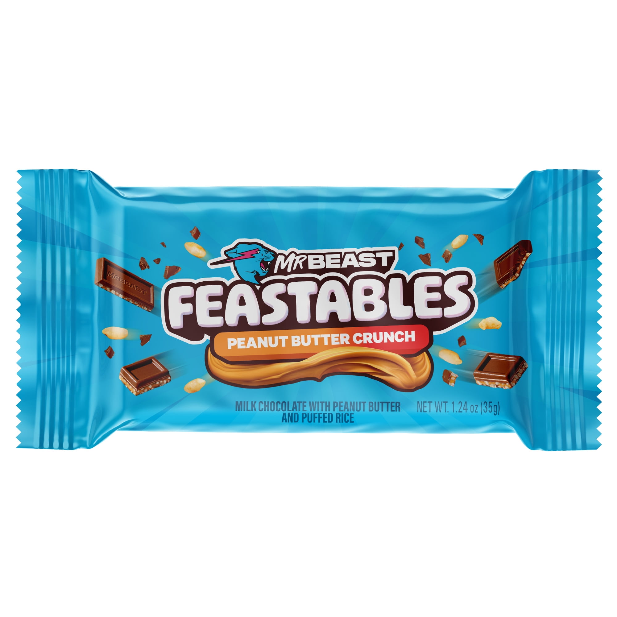 Mr beast FEASTABLES 61個セット Amazon.com: Feastables Mr Beast Chocolate Bars – NEW Deez Nuts