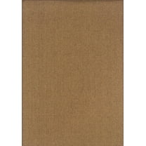 Moretti Grand Mal Indoor/Outdoor Area Rug 2160N Tan Solid Woven 6' 7" x 9' 6" Rectangle