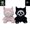 Pink, variant on XTEILC Soft Stuffed Animals and Plush Toys, Cotton Pink Black