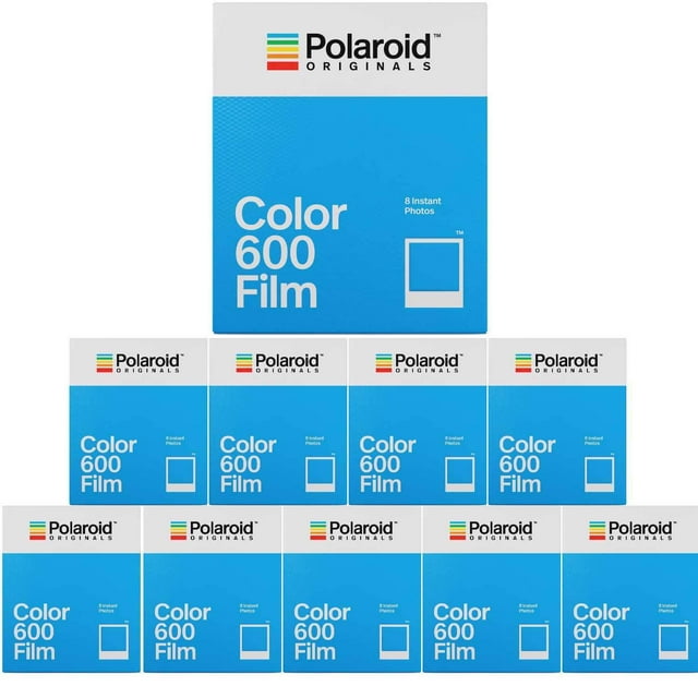 Película instantánea Polaroid Originals Classic Color 600 (80 tomas)