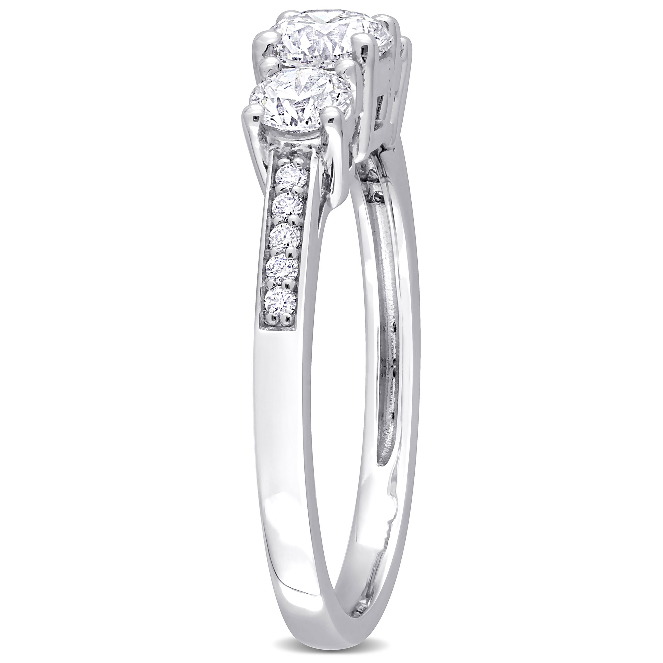 Everly Women's Diamond Platinum Engagement Ring