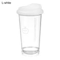 thumbnail image 1 of Gym Leakproof Clear Plastic Drinking Cup Sports Water Bottle Creative Cups Drinking Bottle WHITE L, 1 of 1