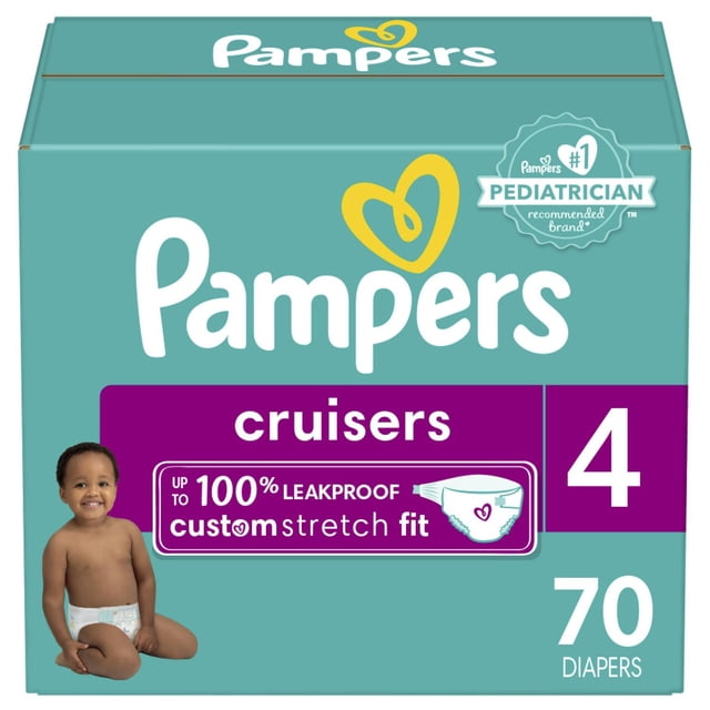 Pampers Cruisers Diapers Size 4