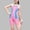 Pink, variant on Piuwrlz 12-14 Years Girls Swimsuit Teen Swimming Suit Sets School Uniform T Shirt Black Size 12-14 Years