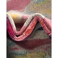 thumbnail image 4 of Unique Loom Estrella Collection Area Rug - Laurnell (2' 7" x 10' Runner Pink/Orange), 4 of 7