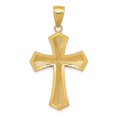 thumbnail image 4 of FB Jewels 14K Yellow Gold Passion Cross Pendant, 4 of 4