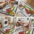 thumbnail image 5 of Area Rugs for Living Room 4x6 Ft, Farmhouse Cow Non Slip Area Rugs for Kitchen Bedroom Entryway, Country Sunflowers Pig Cabin Barn Wooden Washable Carpet Runner Rug Floor Mats for Bedroom Home Decor, 5 of 8