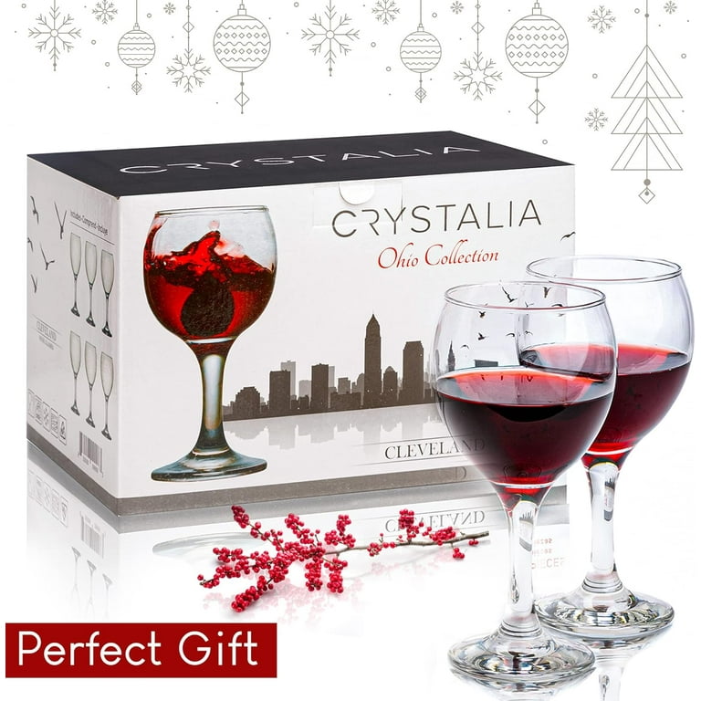 Stemmed Red Wine Glasses Set of 4, All Purpose 12 ¼ Oz Lead-Free Long Stem  Wine Glasses, Crystal Cle…See more Stemmed Red Wine Glasses Set of 4, All